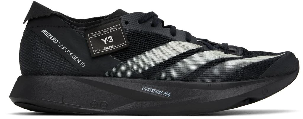 Y-3 Black Takumi Sen 10 Sneakers 1