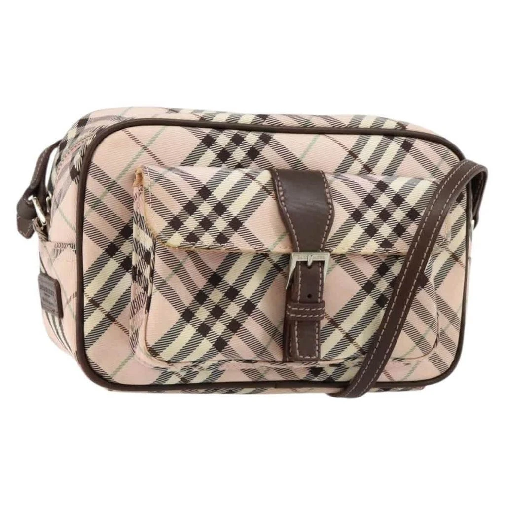 Burberry Nova Check blue Label Nylon Canvas Bag (Pre-Owned)