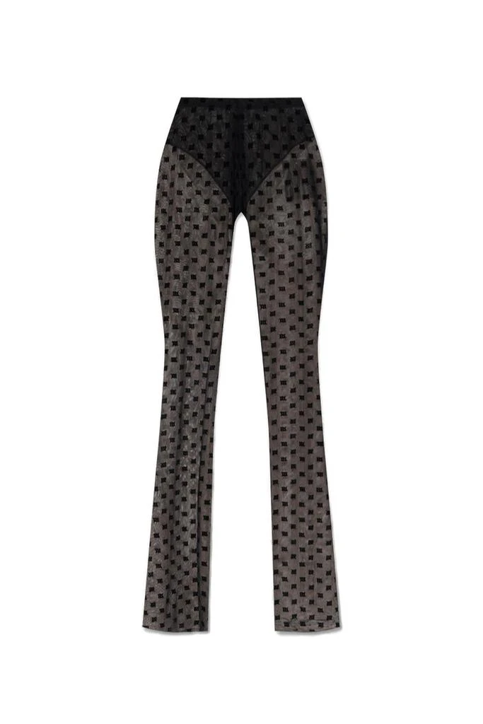 Misbhv Misbhv Mesh Monogram Leggings 1