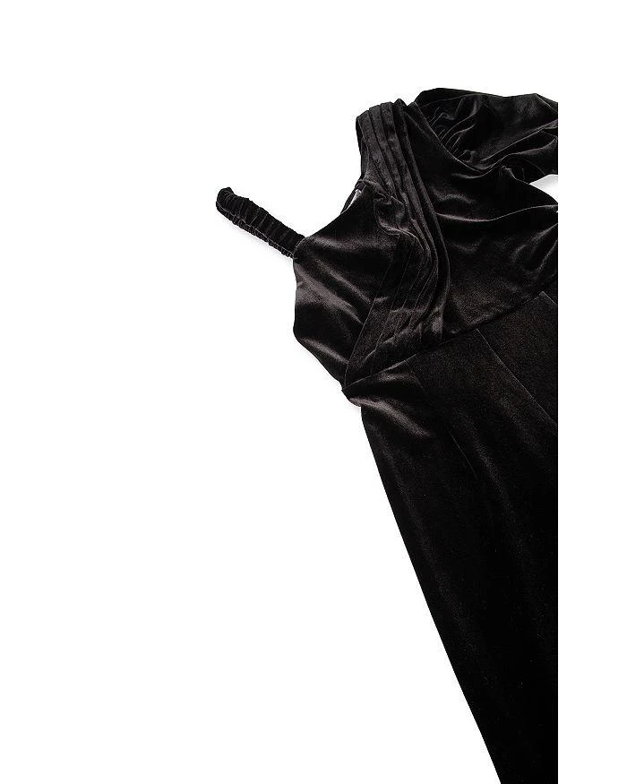 Habitual Girls' Asymmetric Velour Knit Jumpsuit - Big Kid 3