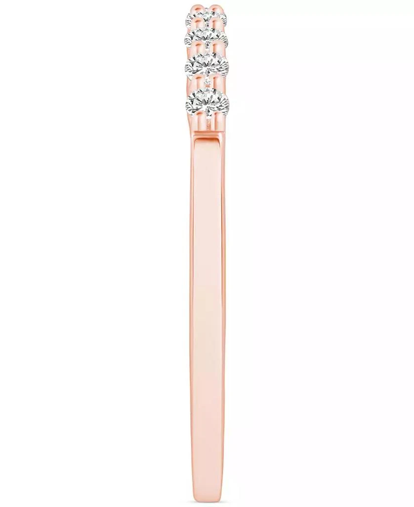 Macy's Diamond Wedding Band (1/4 ct. t.w.) in 14k Gold 3