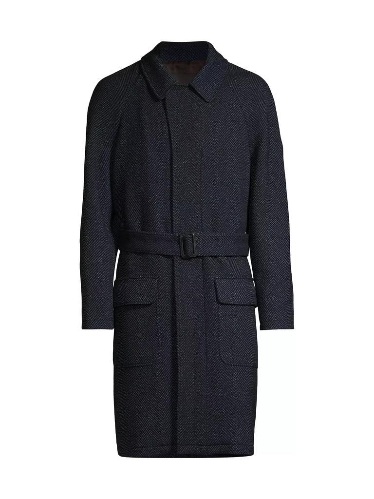 Cardinal of Canada Tatum Relaxed-Fit Wool-Blend Topcoat