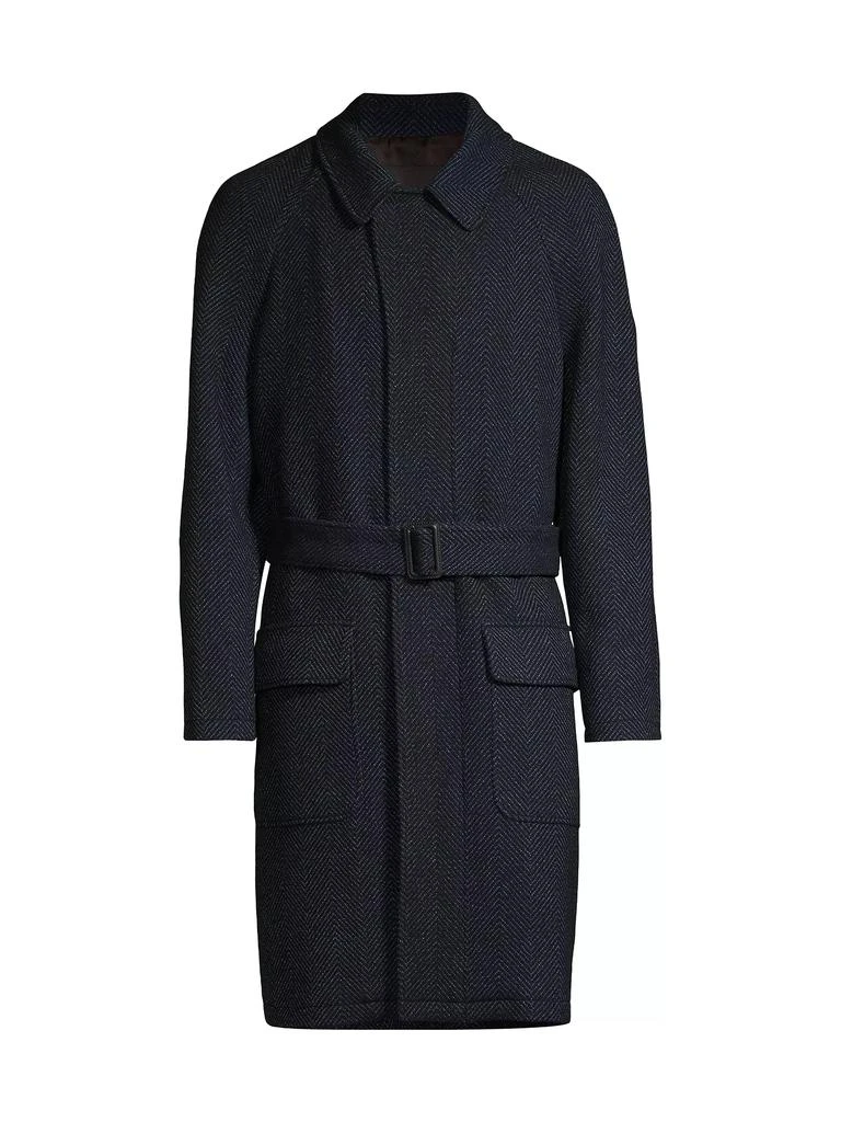 Cardinal of Canada Tatum Relaxed-Fit Wool-Blend Topcoat 1