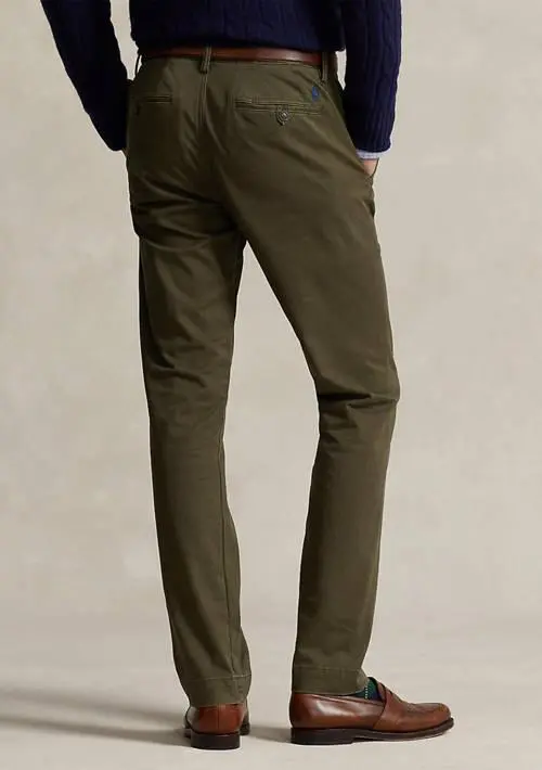 Ralph Lauren Stretch Straight Fit Washed Chino Pants 2