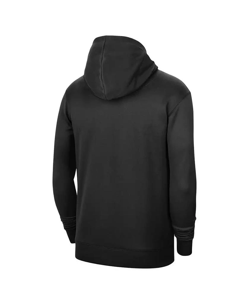 NIKE Men's and Women's Black San Antonio Spurs 2023/24 Performance Spotlight On-Court Practice Pullover Hoodie 3