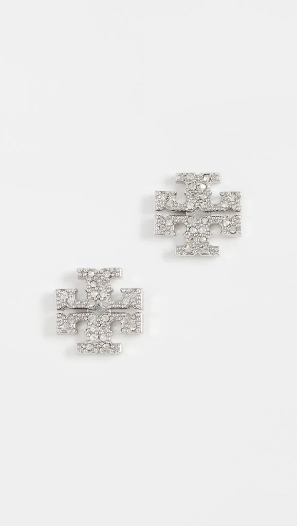 Tory Burch Kira Pave Stud Earrings 1