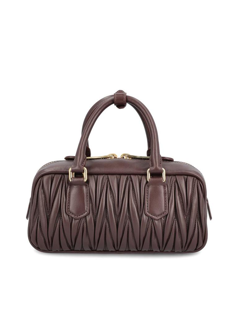 ショルダーバッグ・ポシェット MIU MIU ARCADIE MATELASSE LEATHER BAG black-leather-arcadie-miu-miu-
