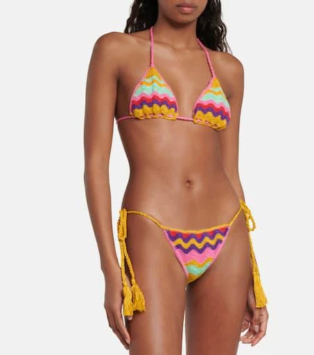 ANNA KOSTUROVA Crochet cotton bikini bottom 2