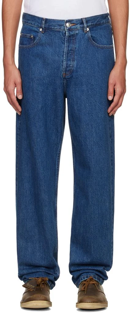A.P.C. Blue Fairfax Jeans 1