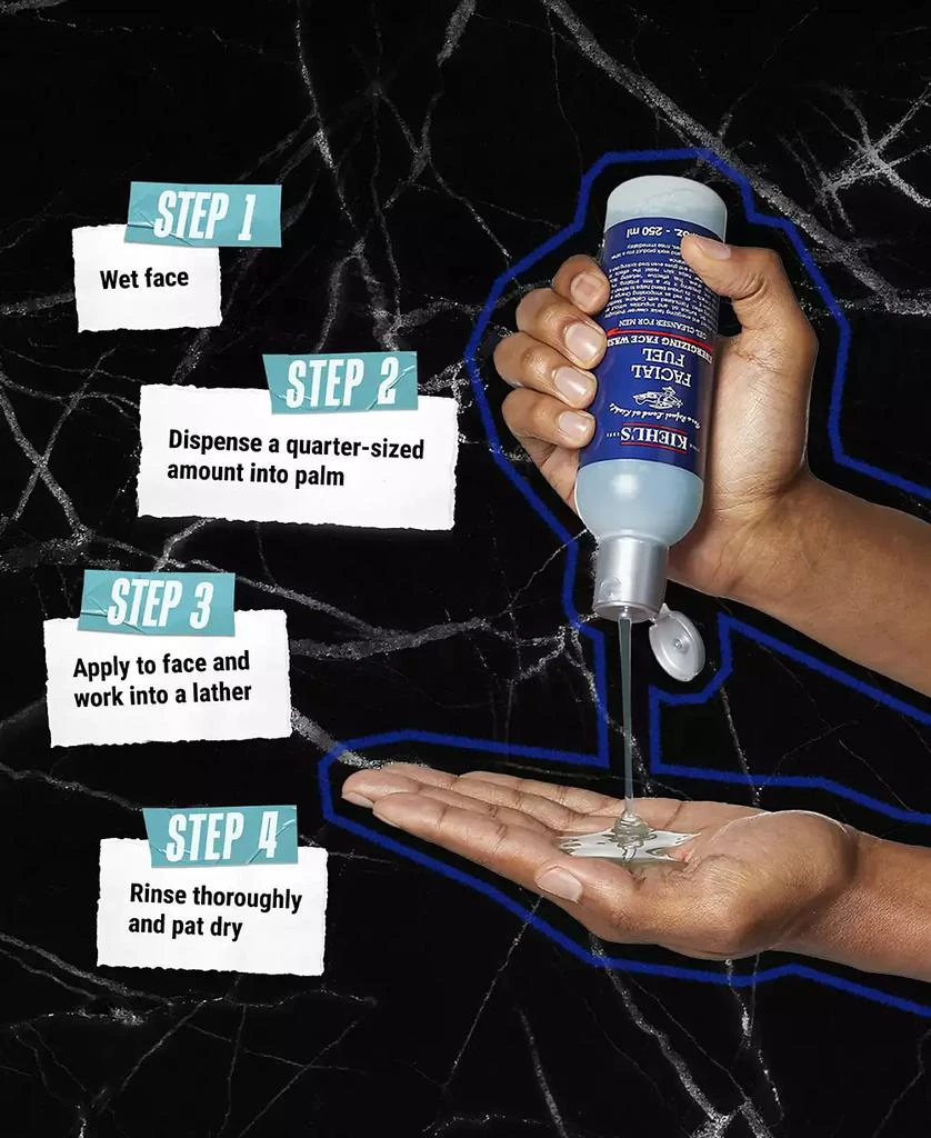 Kiehl's Facial Fuel Energizing Face Wash, 33.8 oz. 7