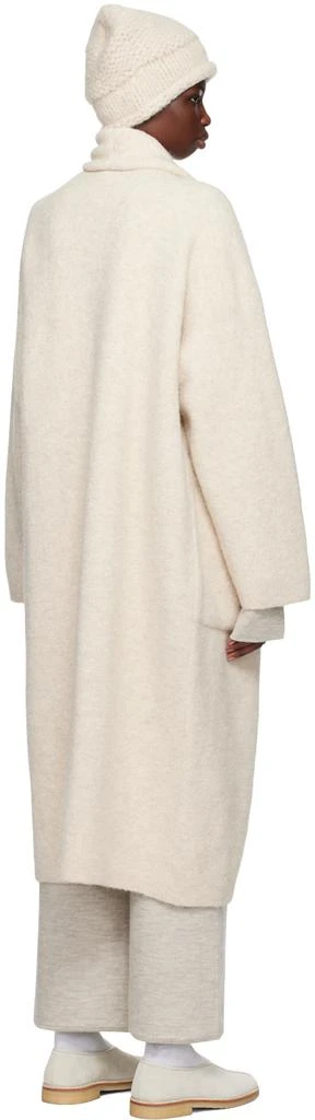 LAUREN MANOOGIAN Off-White Double Face Coat 3