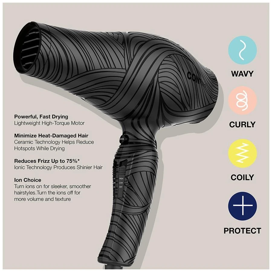 Conair Curl Collective Ionic Ceramic Dryer 4
