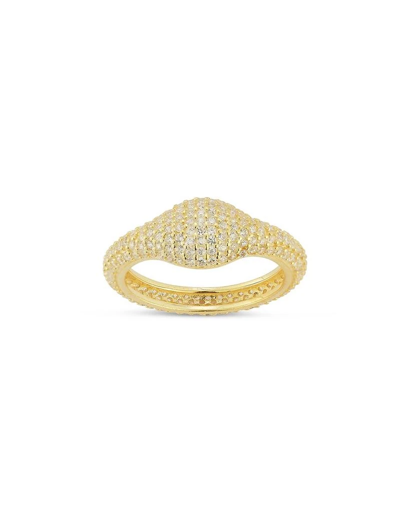 Shop Pavé Signet Dome Ring, Exclusive on Sale at BeyondStyle – Get 31% ...