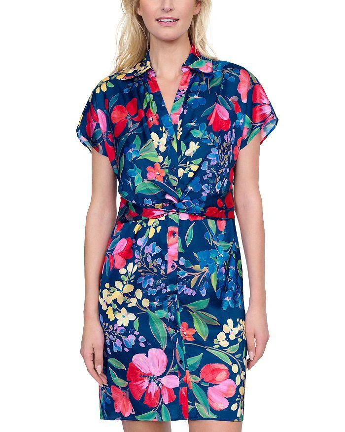 Gottex Garden Dream Cover-Up Shirtdress 1