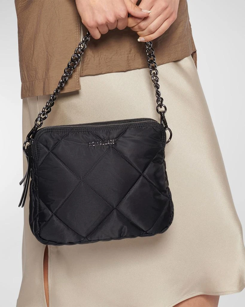 MZ Wallace Bowery Quilted Nylon Crossbody Bag 5