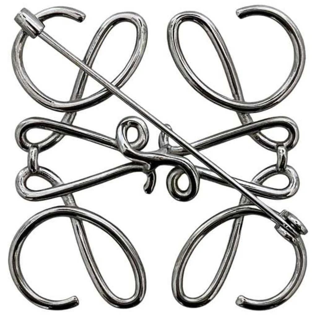 Loewe Metal Pin Brooch (Pre-Owned) 2
