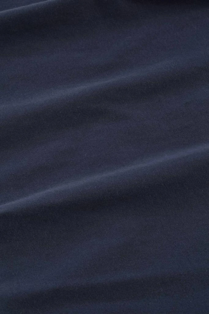 NN07 Adam Casual Pima Tee In Navy Blue 4