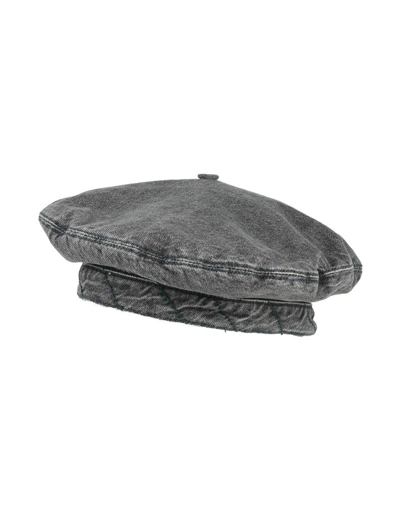 帽子 Ganni logo patch beret Ganni Logo-patch Metallic-crochet Beret - ShopStyle Hats