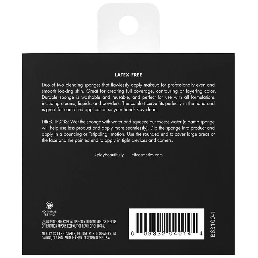 e.l.f. Total Face Sponge Duo 3