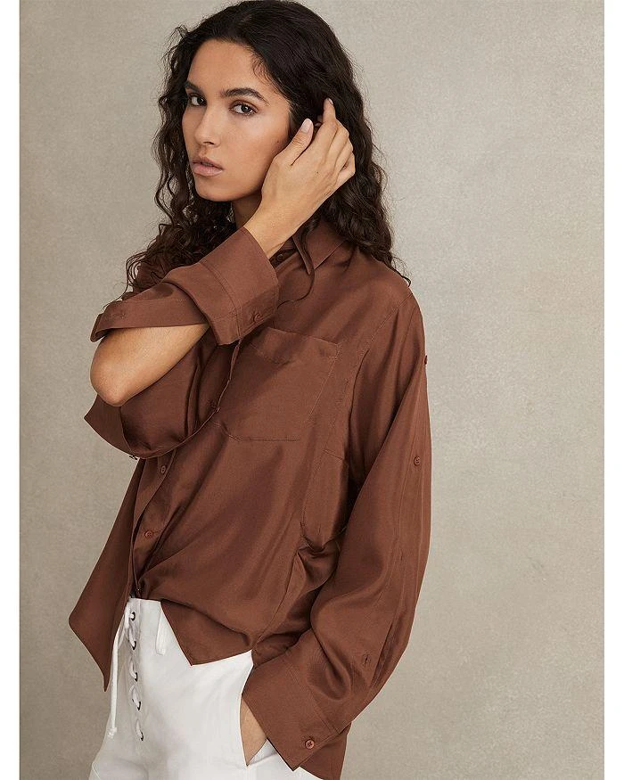 REISS Reenie Silk Shirt 5