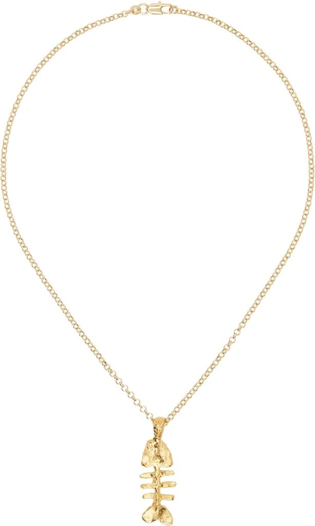 Alighieri Gold 'The Silhouette of Summer' Necklace 1