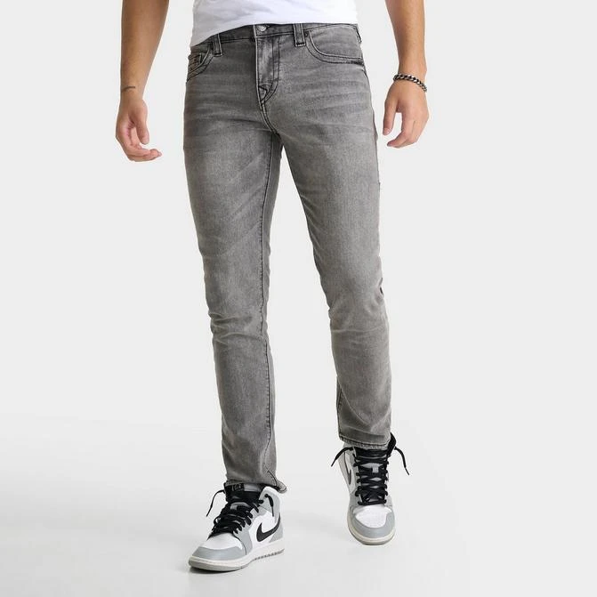 True Religion Men's True Religion Rocco Painted HS Skinny Denim Jeans 1