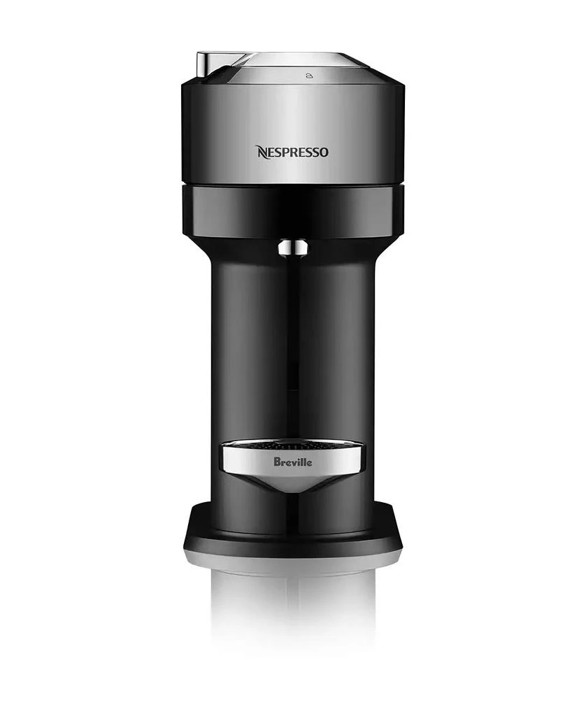 Nespresso Vertuo Next Deluxe Coffee and Espresso Machine by Breville, Dark Chrome with Aeroccino Milk Frother 4
