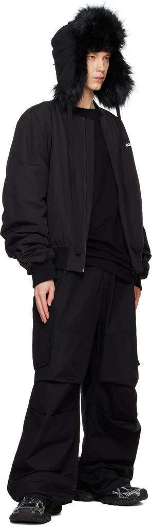 032c Black "Nighthawks" Bomber Jacket 4