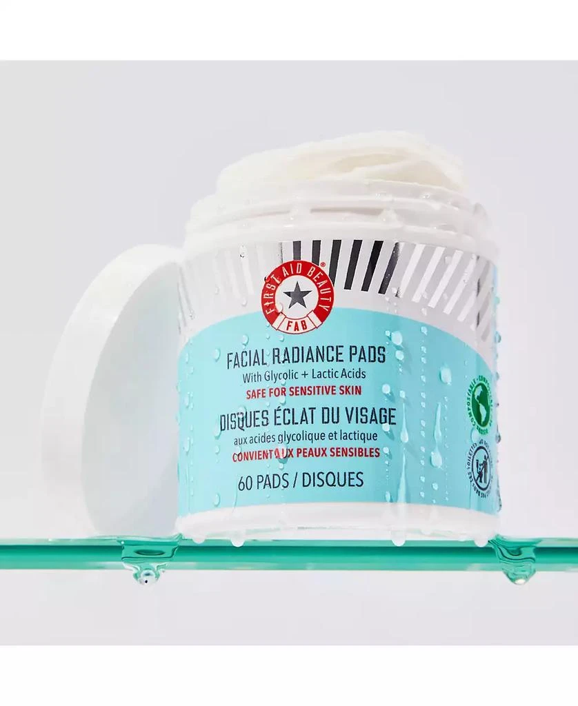 First Aid Beauty Facial Radiance Pads with Glycolic + Lactic Acids – Exfoliating Pads with AHA, 60 pads 5