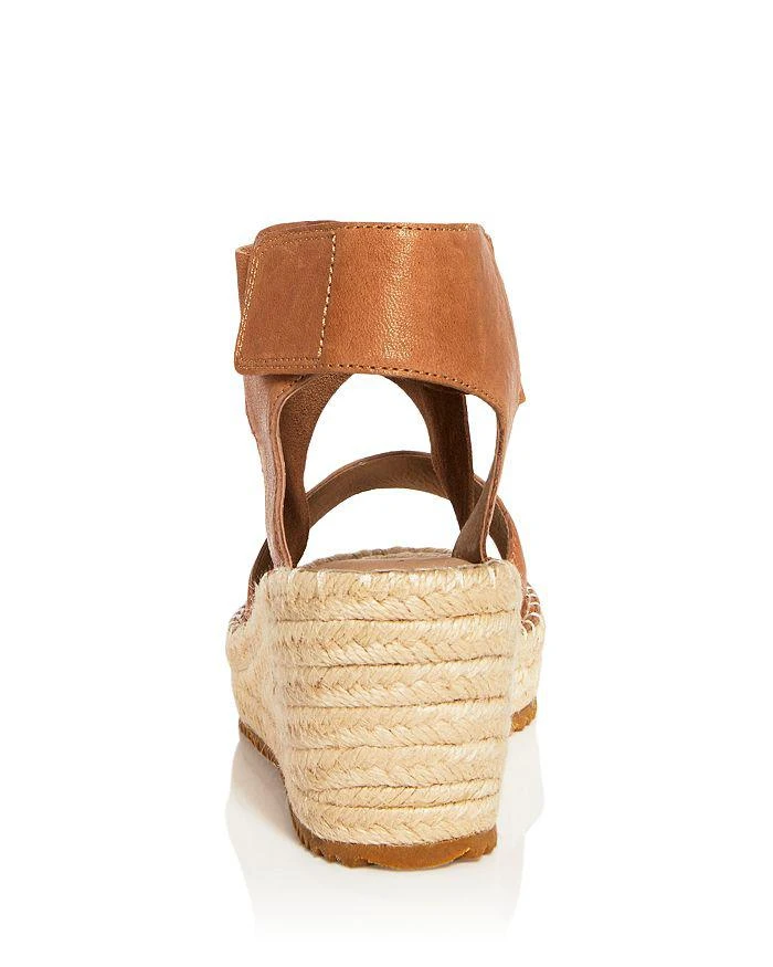 Eileen Fisher Women's Willow Platform Wedge Espadrille Sandals 4