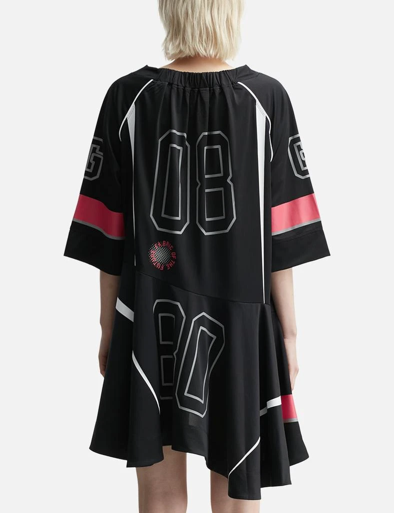 Ganni Future Mesh Oversized Mini Dress 3