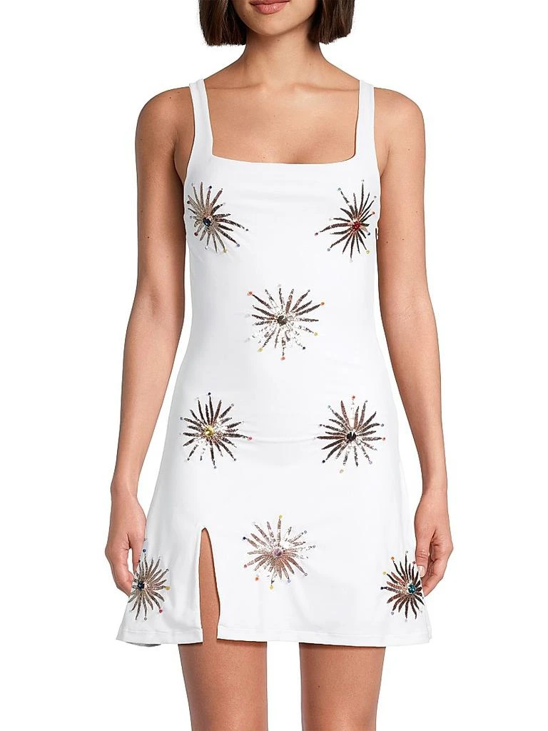 Oceanus Callie Sequined Minidress 3