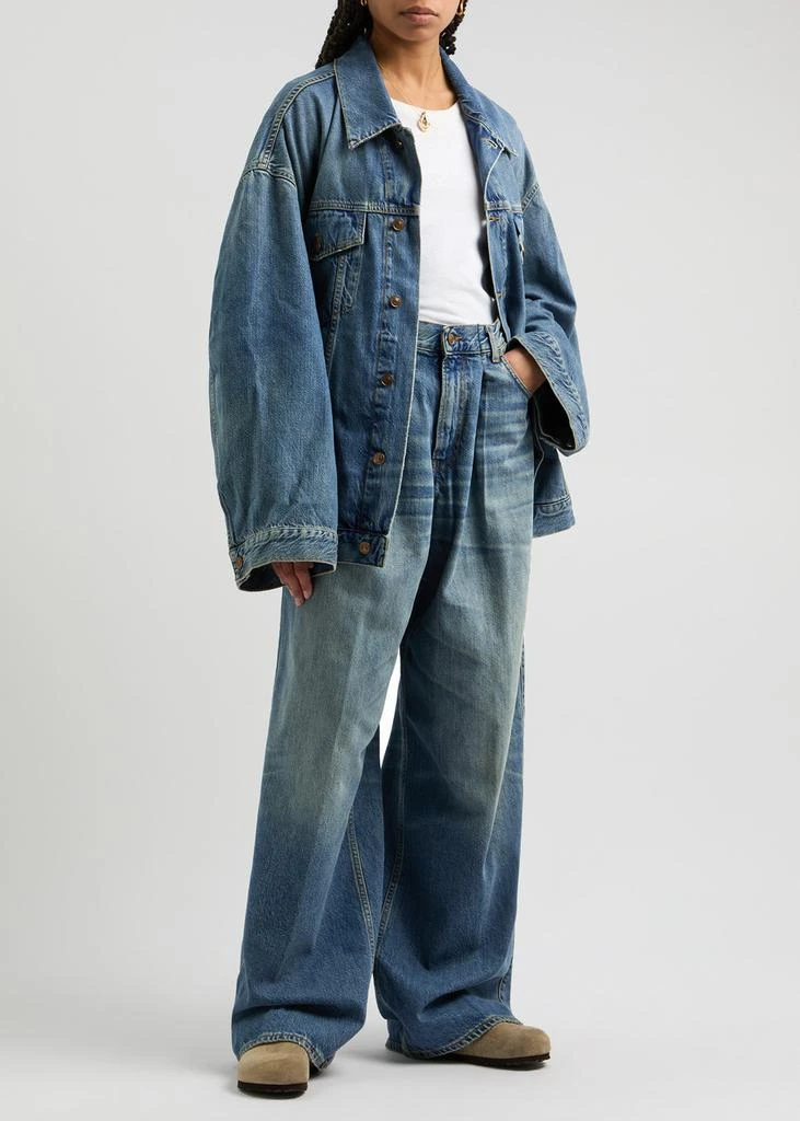 HAIKURE Janet distressed denim jacket  4