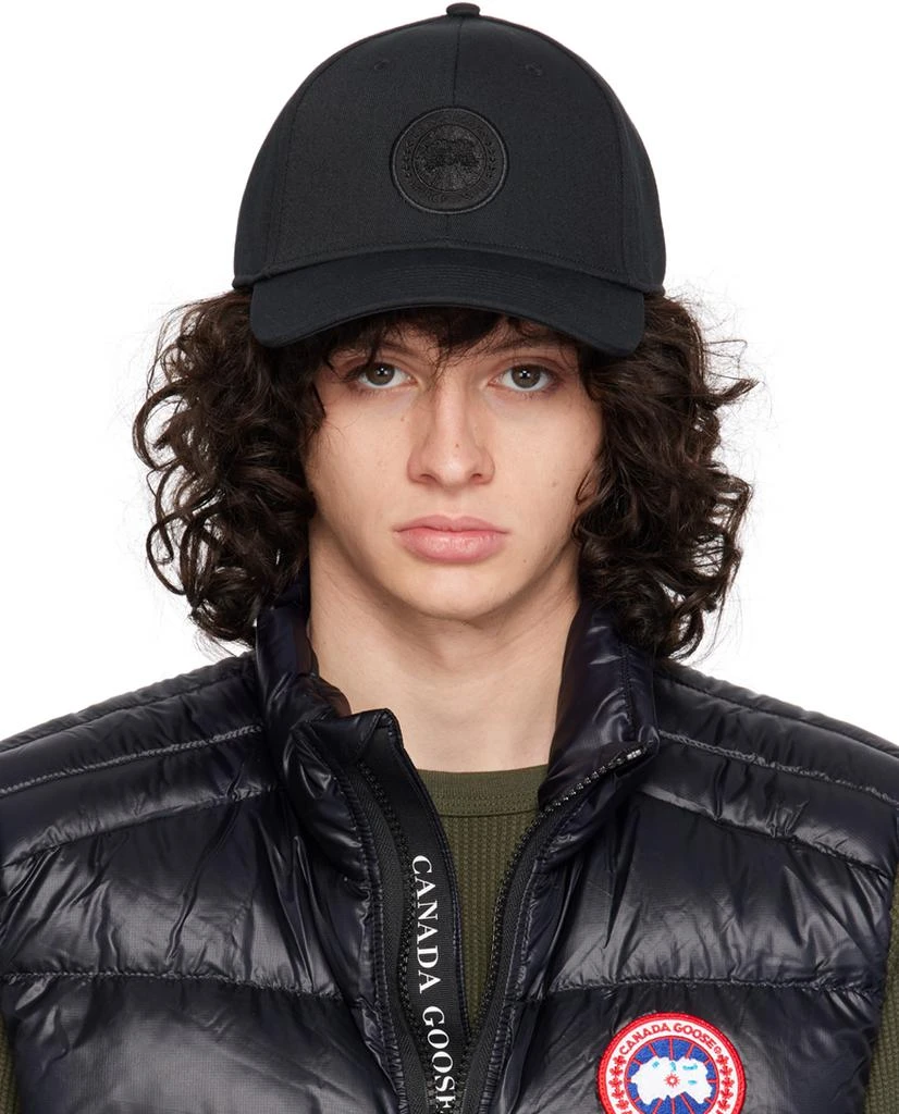 Canada Goose Black Tonal Cap 1
