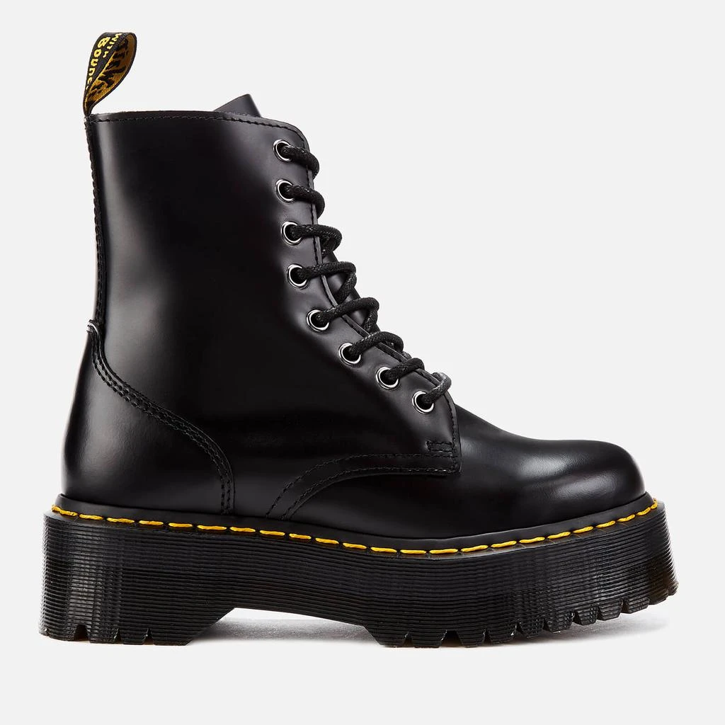 Dr. Martens Jadon Unisex Smooth Leather Boots - Black 1