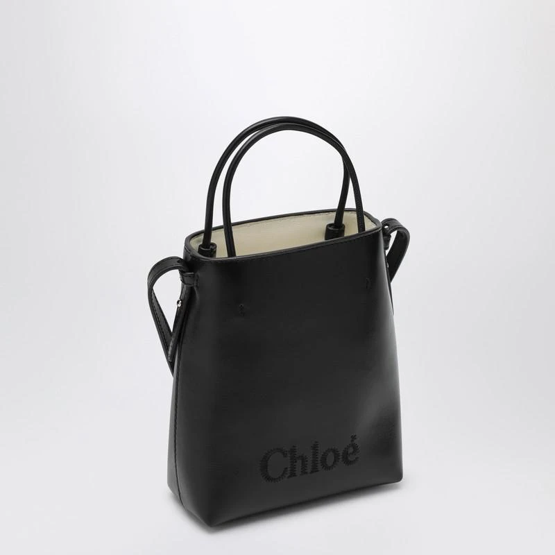 Chloé Micro Chloé Sense black tote bag 4