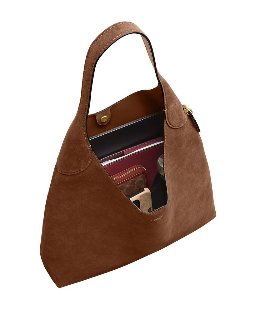 Coach Brooklyn Suede Shoulder Bag 39 8