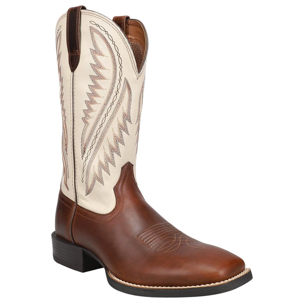 Ariat Sport Stonewall Square Toe Cowboy Boots