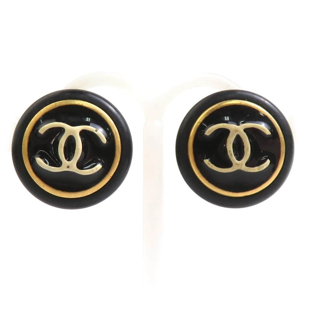 Chanel gold Metal Clip Earrings (Pre-Owned)