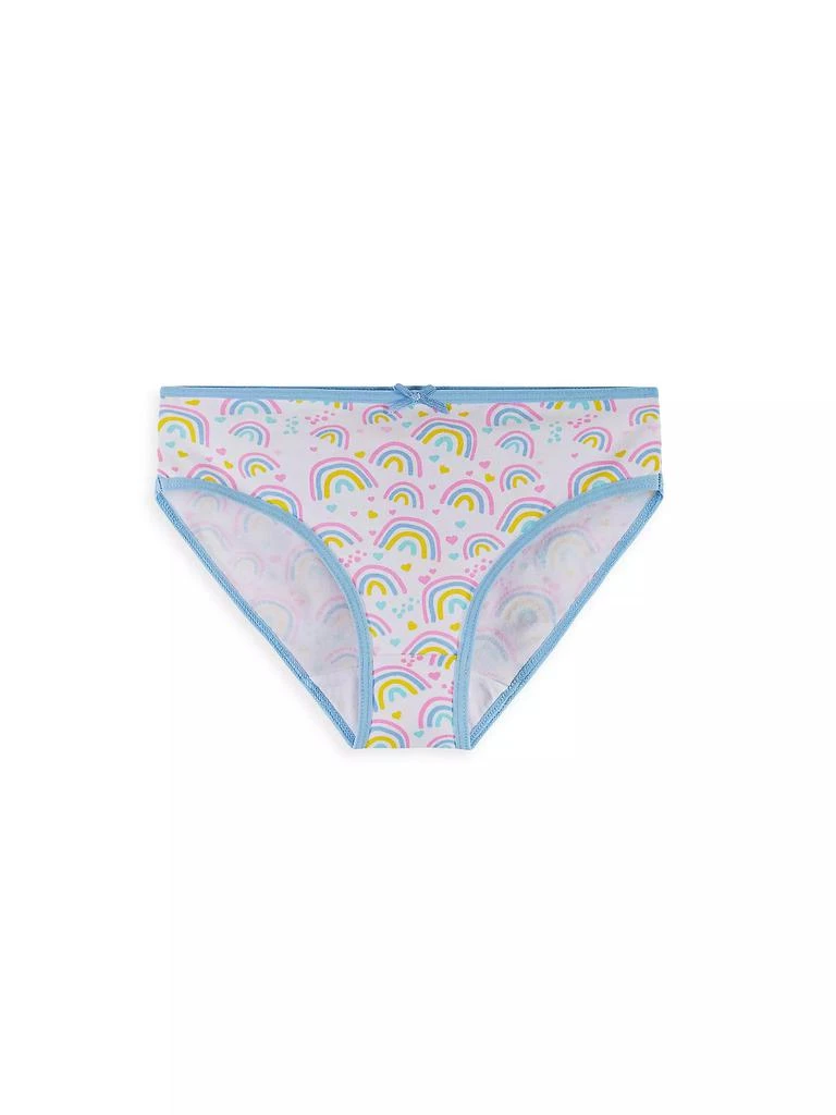 Andy & Evan Little Girl's & Girl's 8-Piece Multicolored Bikini Underwear Set 3