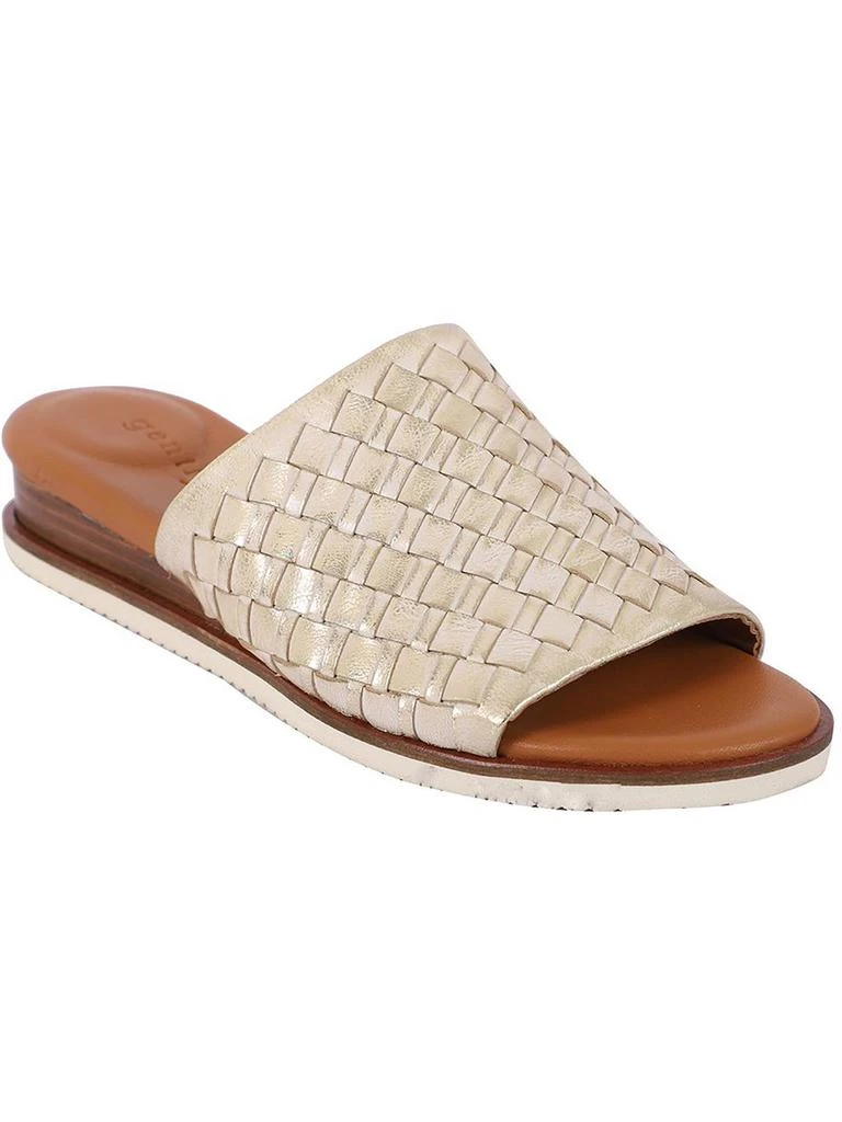 Gentle Souls Angie Womens Leather Slip On Slide Sandals 4