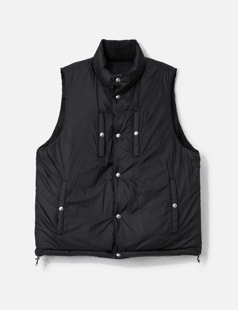 SUGARHILL Plaid Puffer Reversivle Vest 3