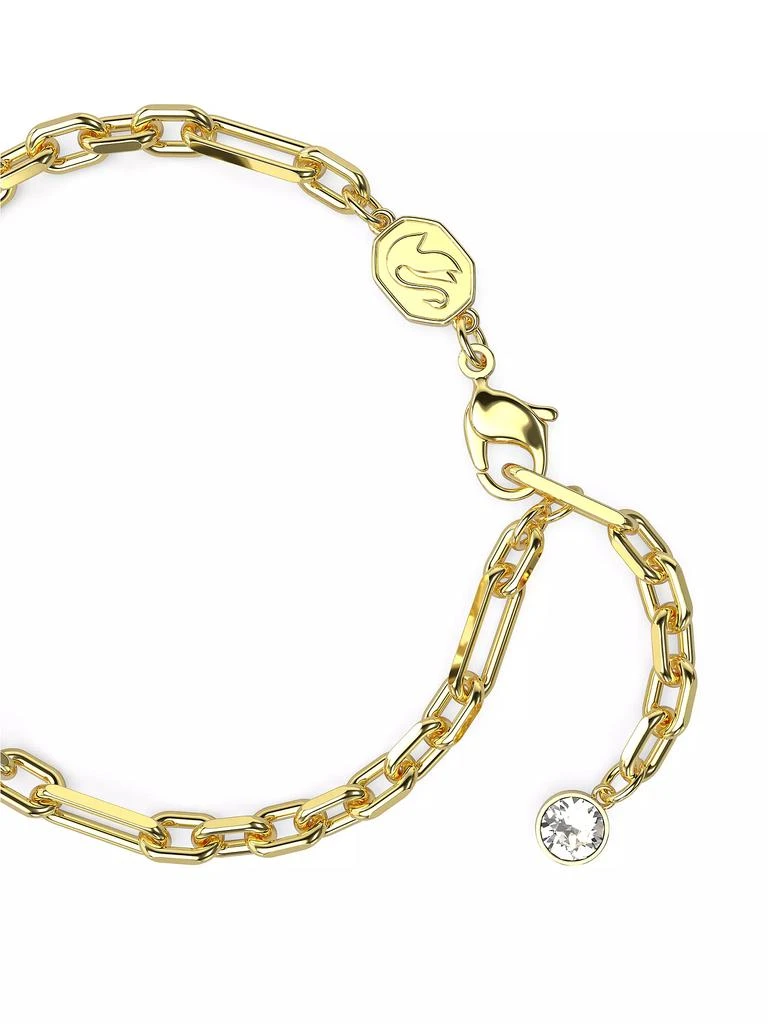 Swarovski Sparkling Dance Goldtone & Crystal Bracelet 4