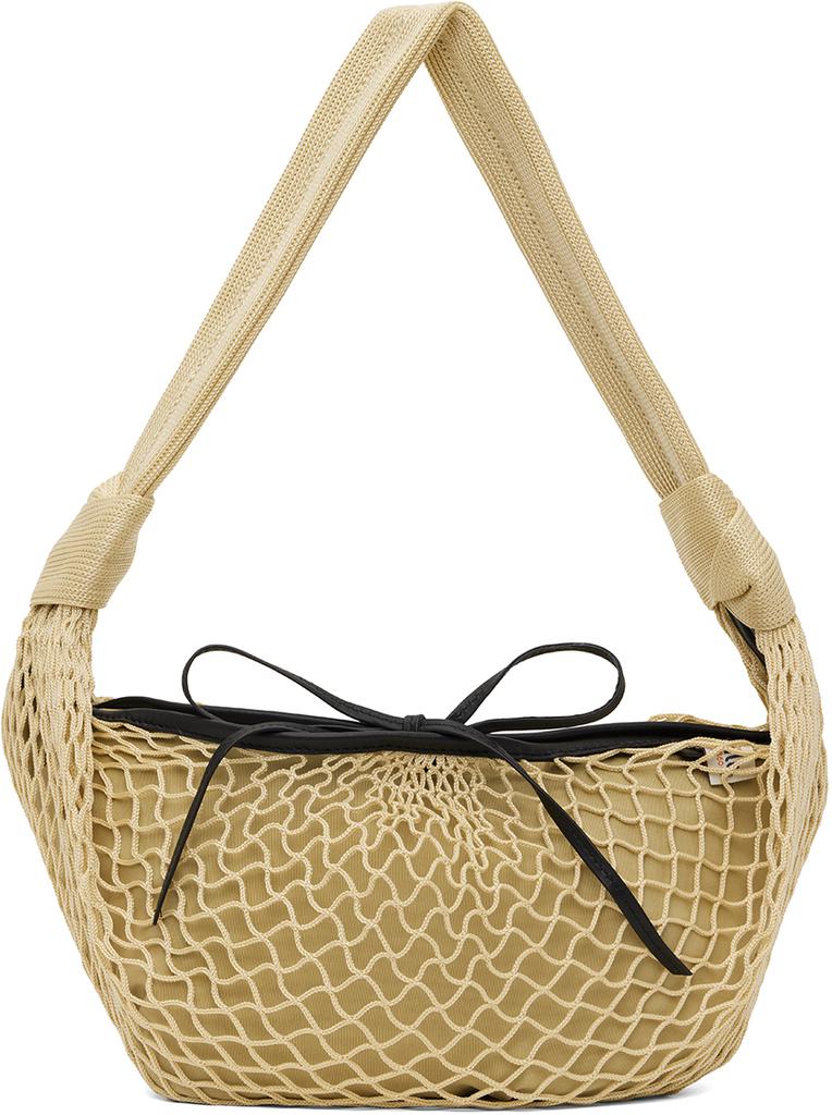 Lemaire Beige FILT Edition Fortune Croissant Bag