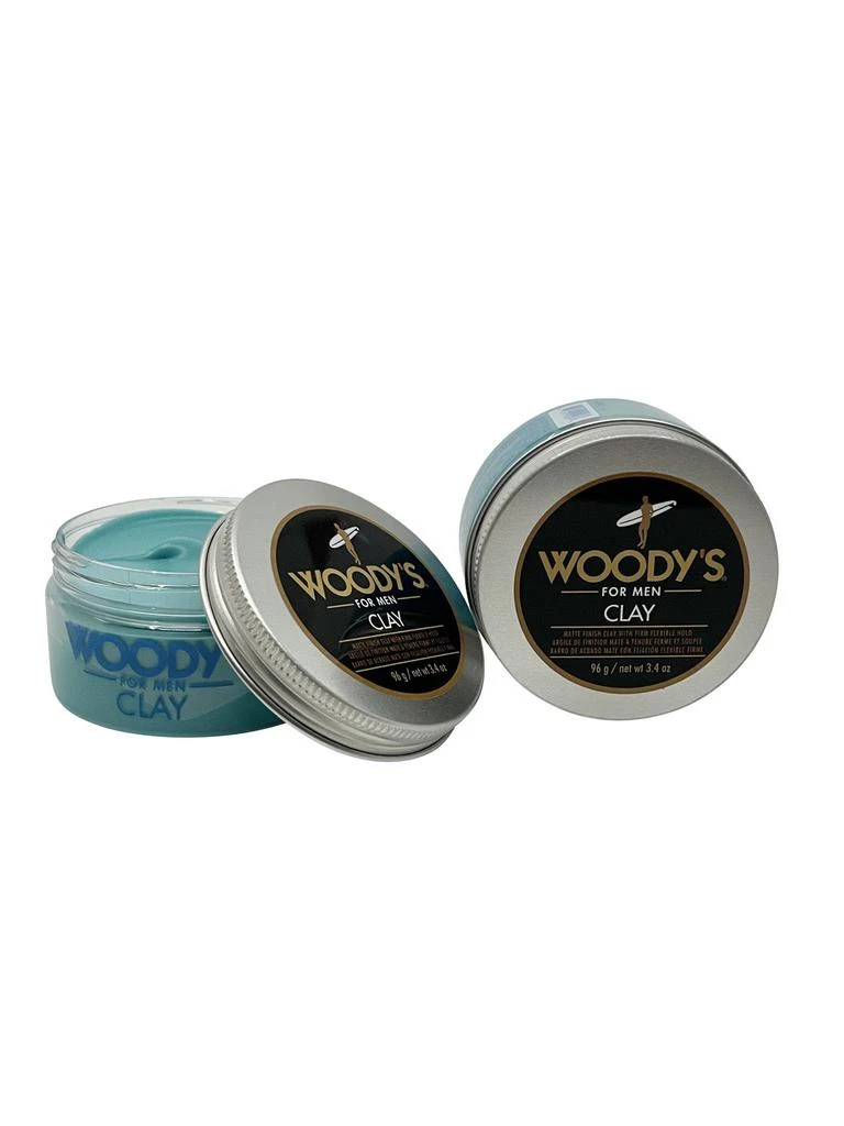 Woody's Woody's for Men Clay 3.4 OZ Set of 2 2