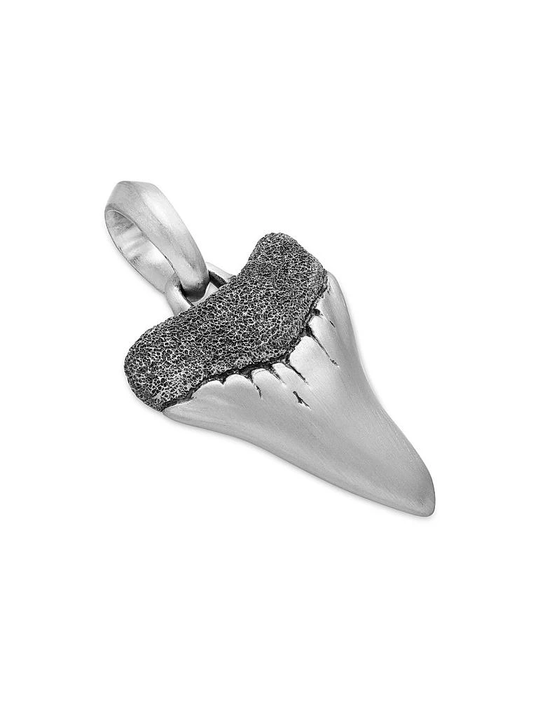 David Yurman Shark Tooth Amulet in Sterling Silver, 25.8mm 3