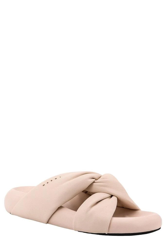 Marni Marni Twist Detailed Slip-On Sandals 2