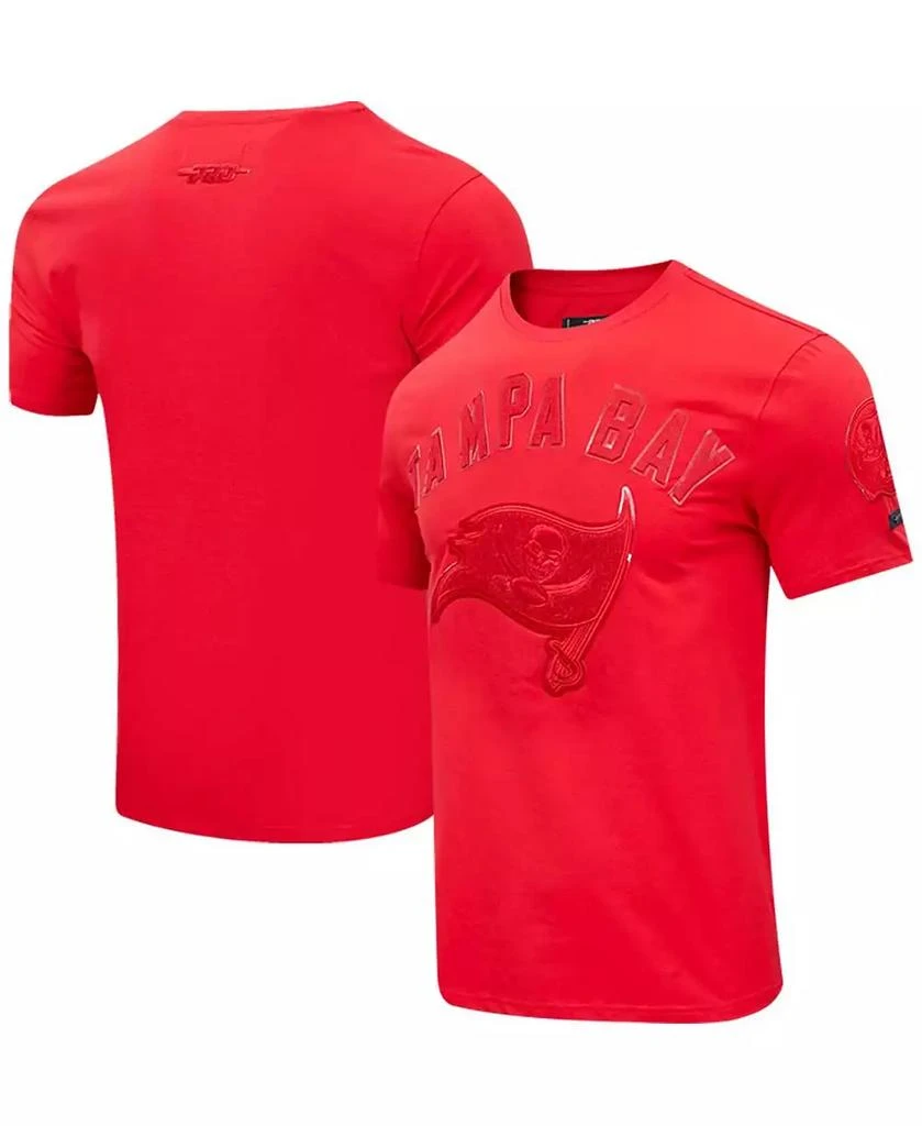 Pro Standard Men's Tampa Bay Buccaneers Triple Red T-shirt 1