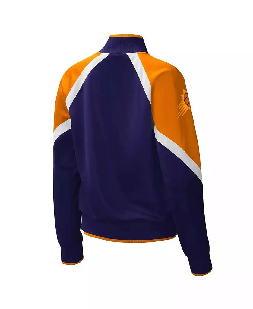 Starter Women's Purple Phoenix Suns Slam Dunk Raglan Full-Zip Track Jacket 2