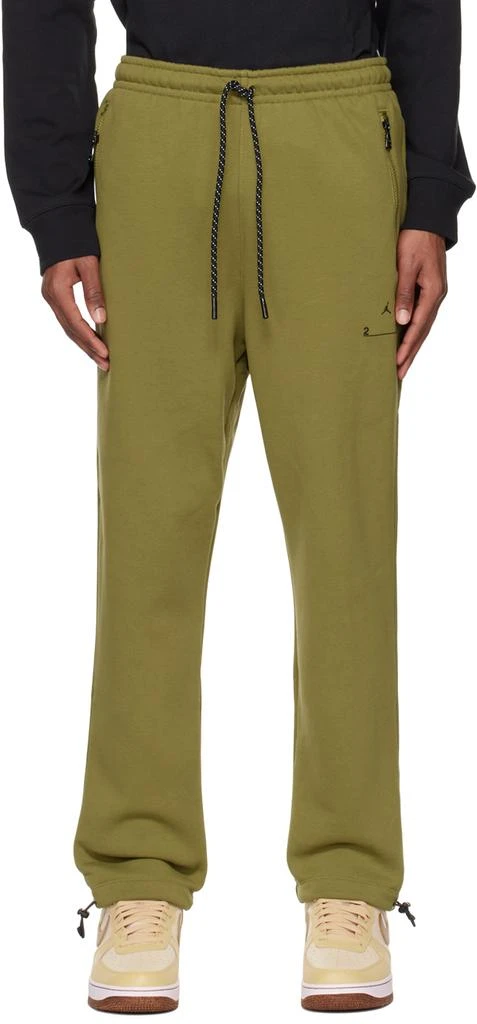 Nike Jordan Green 23 Engineered Lounge Pants 1